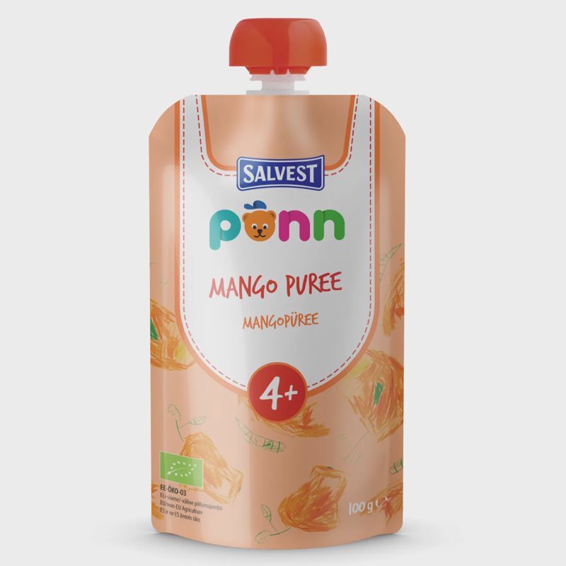 Ekolog. mangų tyrelė PONN, nuo 4 mėn, 100 g