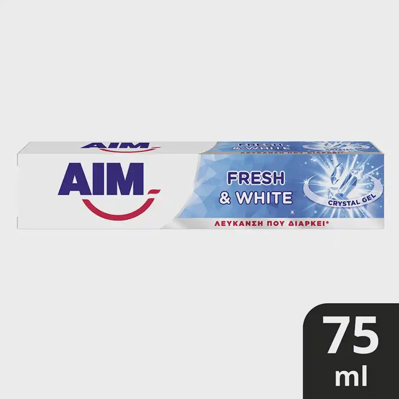 Aim Οδοντόκρεμα Crystal Gel 75ml
