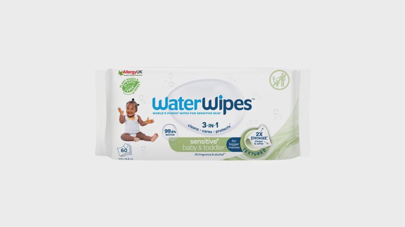 Drėgnos servetėlės WATERWIPES, 48 vnt., 48 vnt.