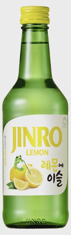 bebida soju jinro limão 13% vol 350ml