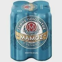 Μάμος Μπίρα Pilsner Κουτί 4x500ml
