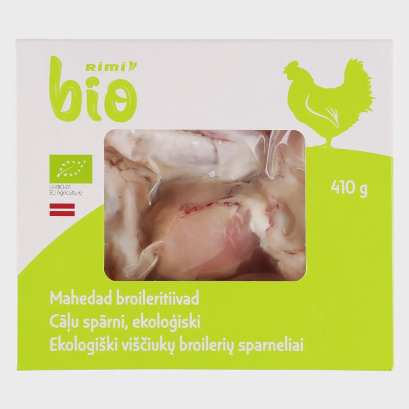 Ekologiški vištienos sparneliai RIMI, 410 g