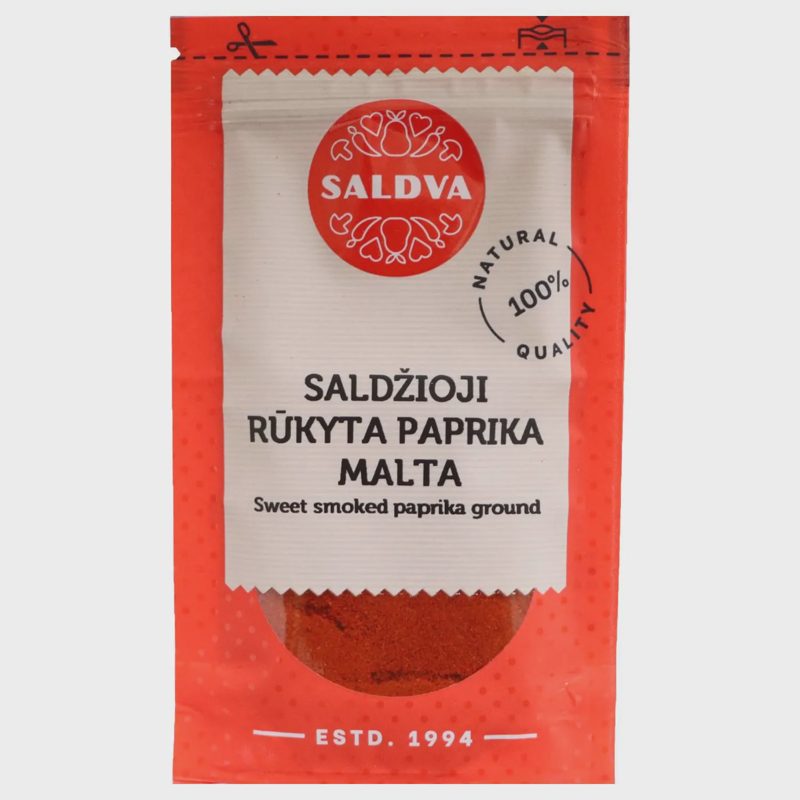 Saldžioji rūkyta malta paprika SALDVA, 25 g