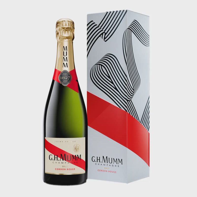Šamp. G.H.MUMM CORDON BRUT dėž., 12 %, 0,75 l