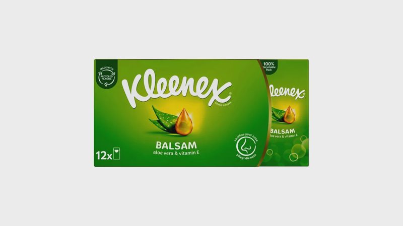 Balsam Zakdoeken 4-Laags 12 Stuks