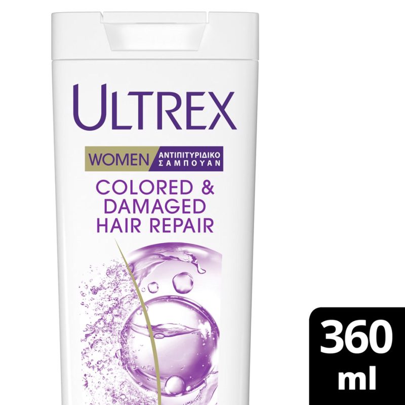 Ultrex Γυναικείο Σαμπουάν Για Όλους Τους Τύπους Μαλλιών 360ml