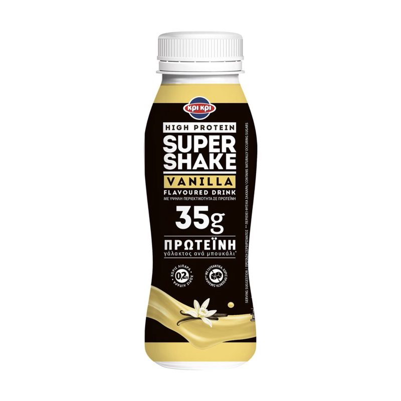 Κρι Κρι Super Shake High Protein Βανίλια 330ml