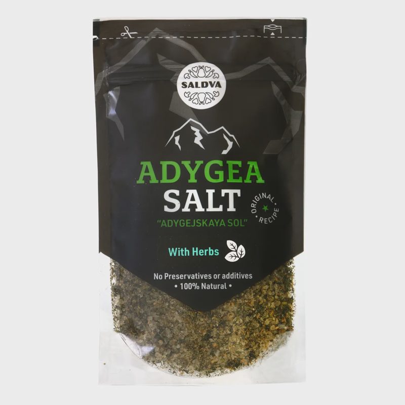 Adygėjos druska su žolelėmis SALDVA, 130 g