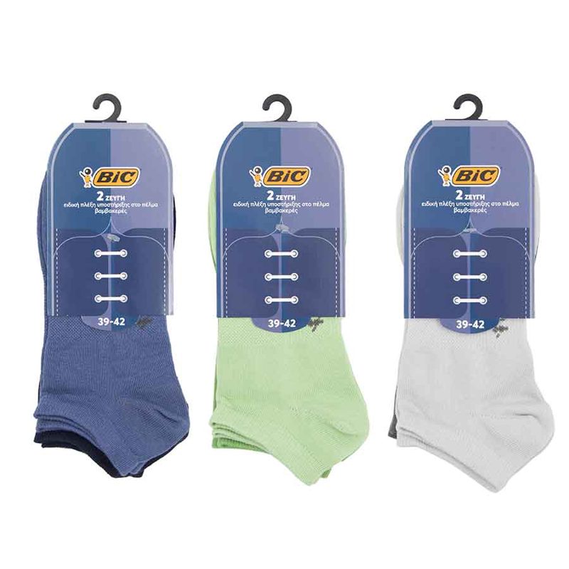 BIC Livorno Κάλτσα Ανδρική Σοσόνι Σετ 2τεμ