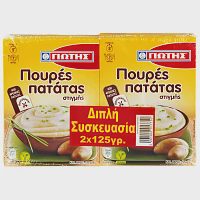 Γιώτης Πουρές Πατάτας Διπλή Συσκευασία 2x125gr
