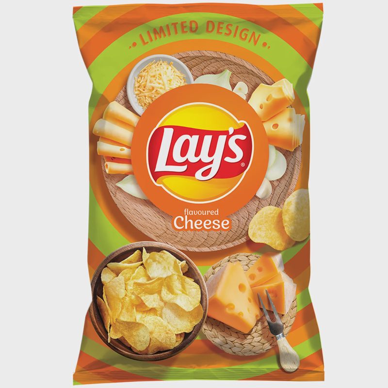 Sūrio skonio bulvių traškučiai LAYS, 130 g