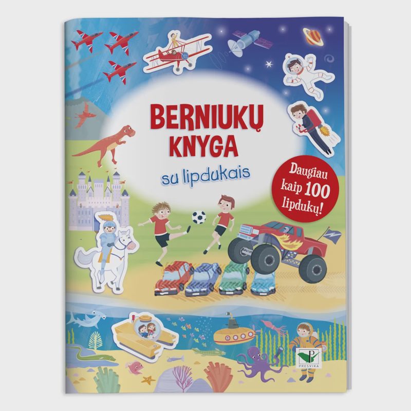 Knyga BERNIUKŲ KNYGA SU LIPDUKAIS