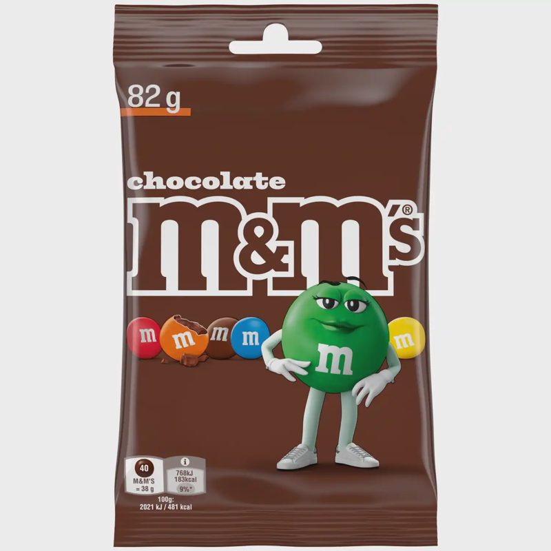 Šokolado skonio dražė M&M'S, 82 g