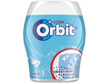 ŽVAKE ORBIT SWEETMINT BOČ.64 g