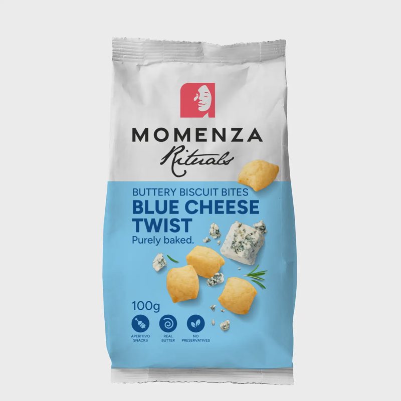 Sviest. kąsneliai su pel. sūriu MOMENZA, 100g