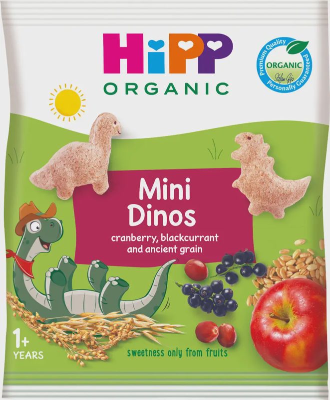 Hipp Ρυζογκοφρετάκια Μήλου Bio 30gr