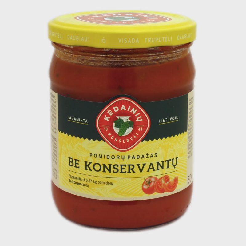 Pom. padažas be k., KĖDAINIŲ KONSERVAI, 500g
