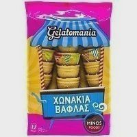 Gelatomania Χωνάκια Βάφλας 19τεμ