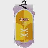 Bic Γυναικεία Sock Sport Mixed 3 Ζεύγη 36-40 Grey