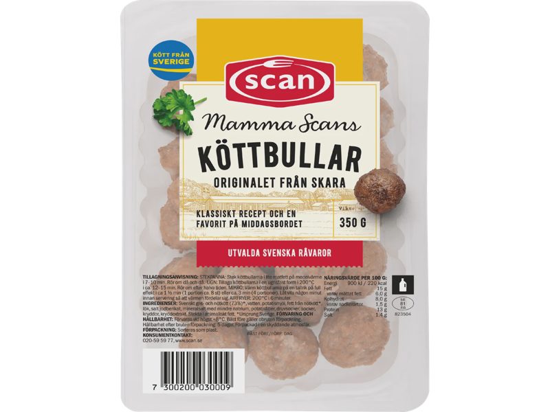 Mamma Scans köttbullar