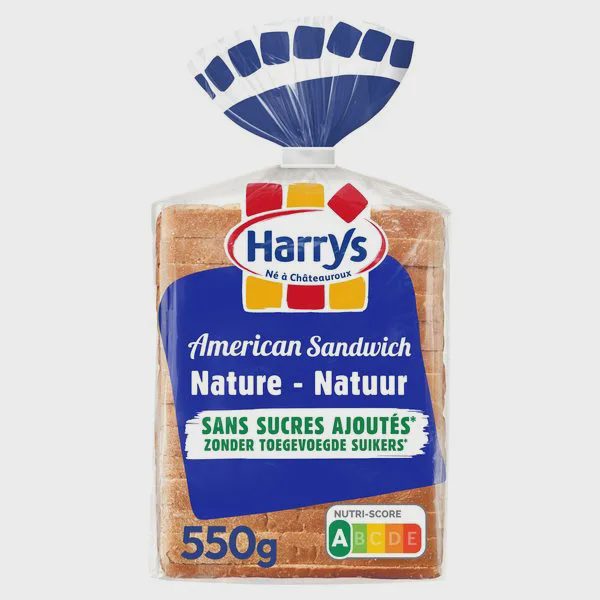 American Sandwich Natuur 14 Sneden 550 g