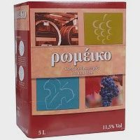 Ρωμέικο Κόκκινο Κρασί Σε Ασκό 5lt