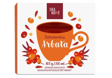 Šaltalankių arbata SKANOVĖ, 300 g