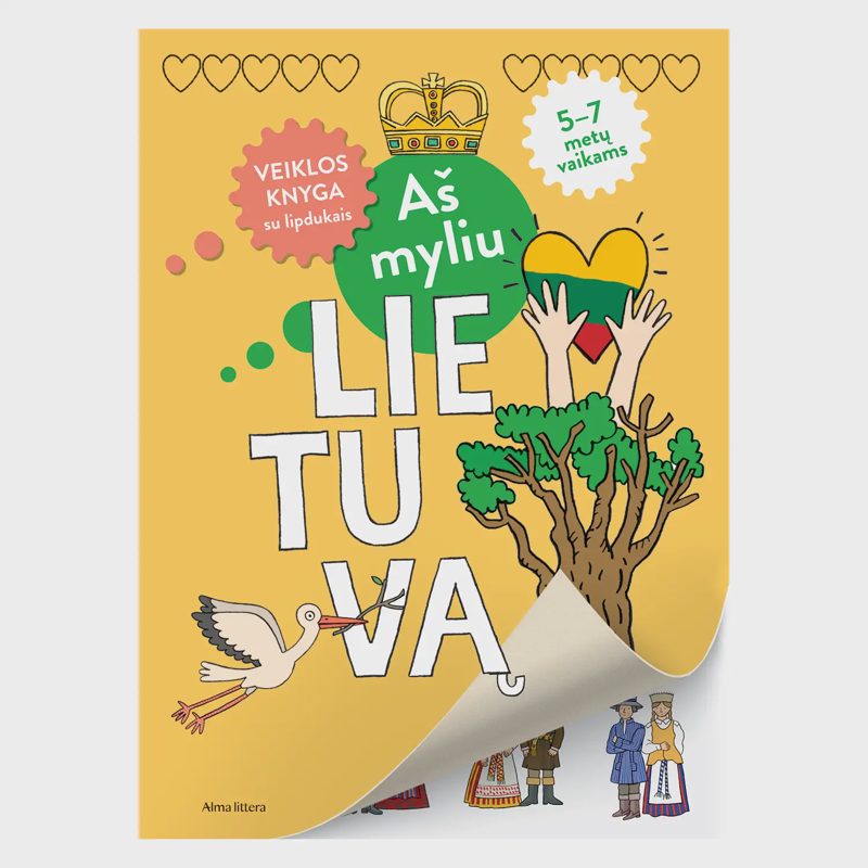 Knyga AŠ MYLIU LIETUVĄ. VEIKLOS KNYGELĖ