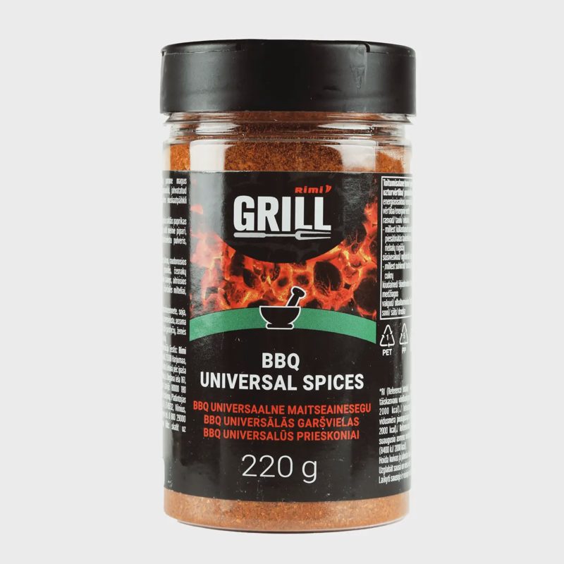 BBQ universalūs prieskoniai RIMI, 220 g