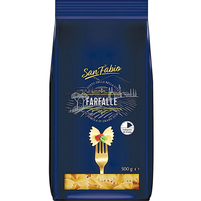 SAN FABIO FARFALLE DURUM TÉSZTA