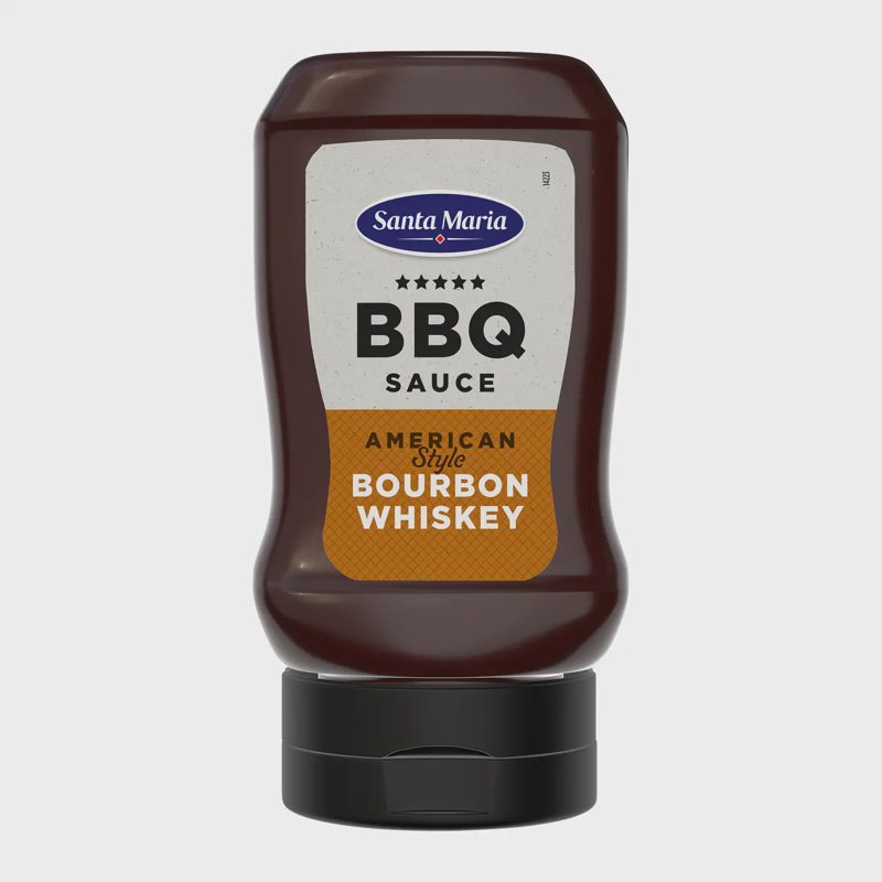 BBQ padažas SANTA MARIA BOURBON WHISKEY, 350g