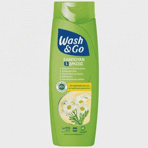 Wash & Go Σαμπουάν Normal 360 ml