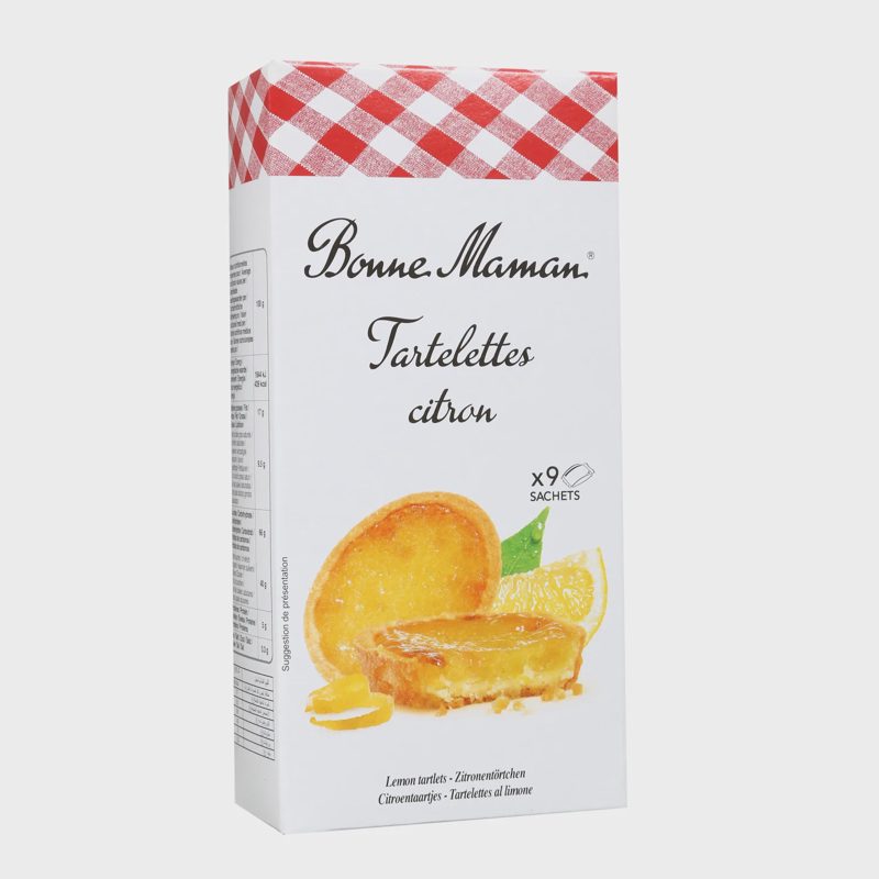 Tartaletės su citrina BONNE MAMAN, 125 g