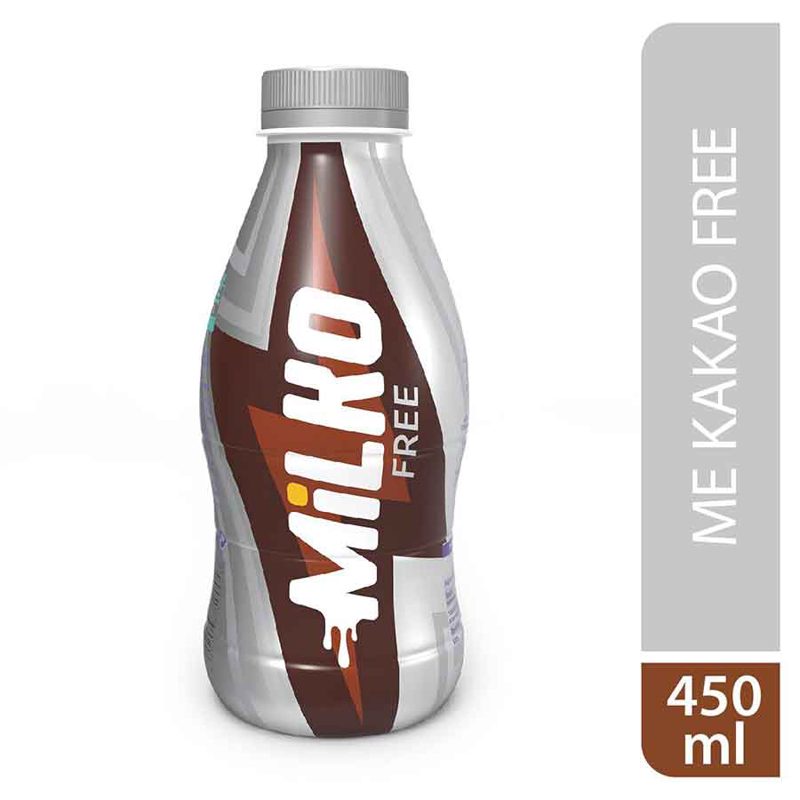 Milko Σοκολατούχο Γαλά Free Φιάλη 450ml