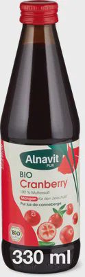 Alnavit Cranberry 100% Muttersaft, vegan