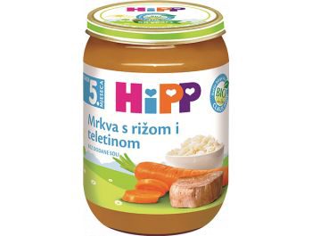 KAŠICA HIPP TEL.RIŽA MRK.190 g