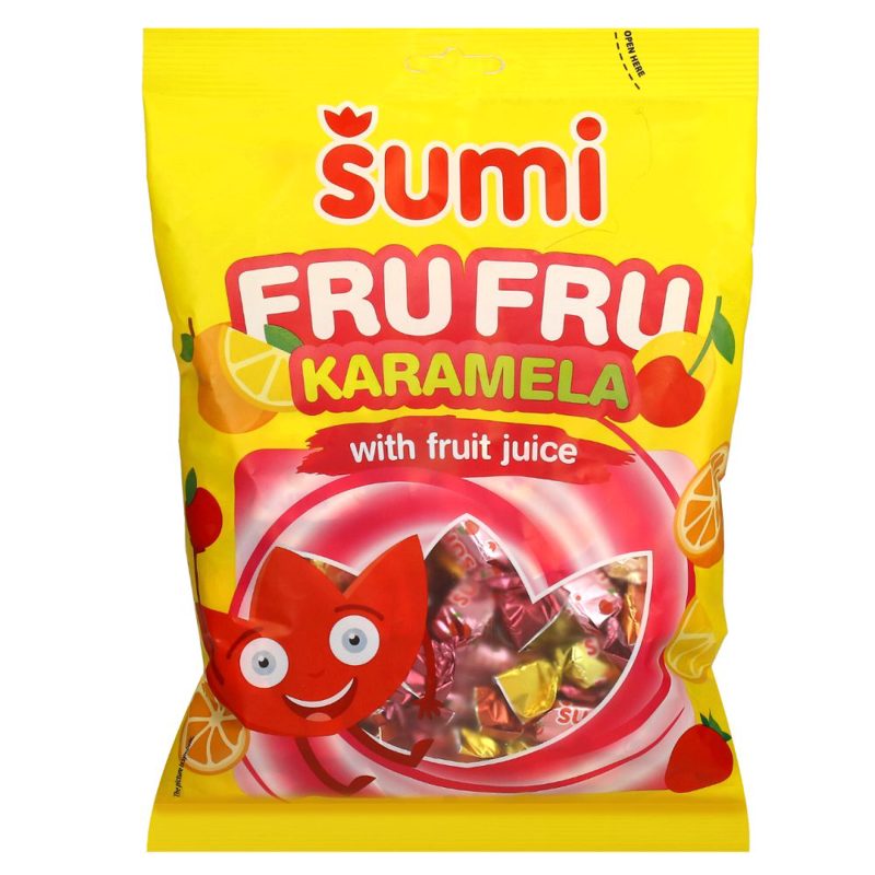 Šumi Fru Fru bomboni karamela 400 g
