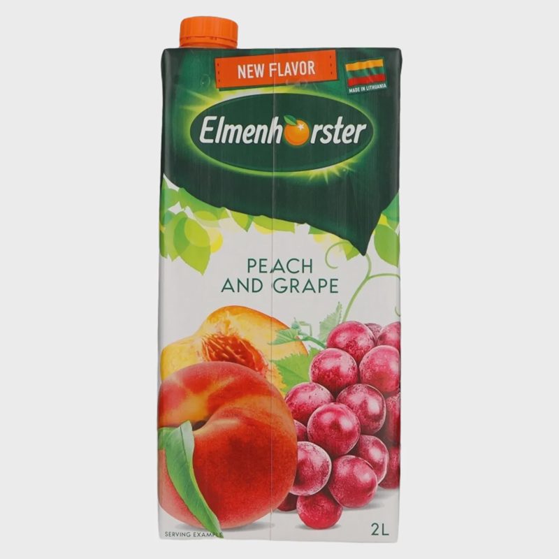 Persikų - vyn. sulčių gėr. ELMENHORSTER, 2 l