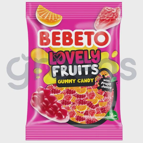 Bebeto Lovely Fruit 80g