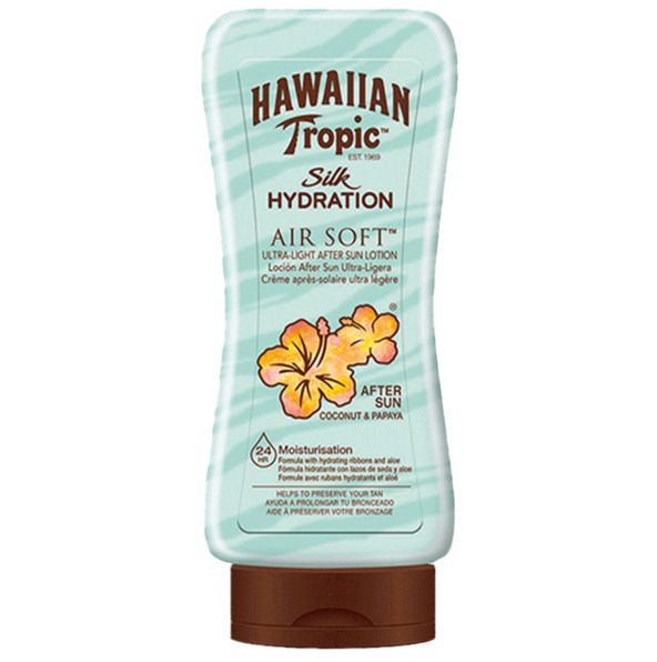Päevitusjärgne emulsioon Silk, HAWAIIAN TROPIC, 180 ml