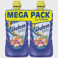 Fabuloso Υγρό Καθαριστικό Θαλάσσια Φρεσκάδα 2x1lt Mega Pack