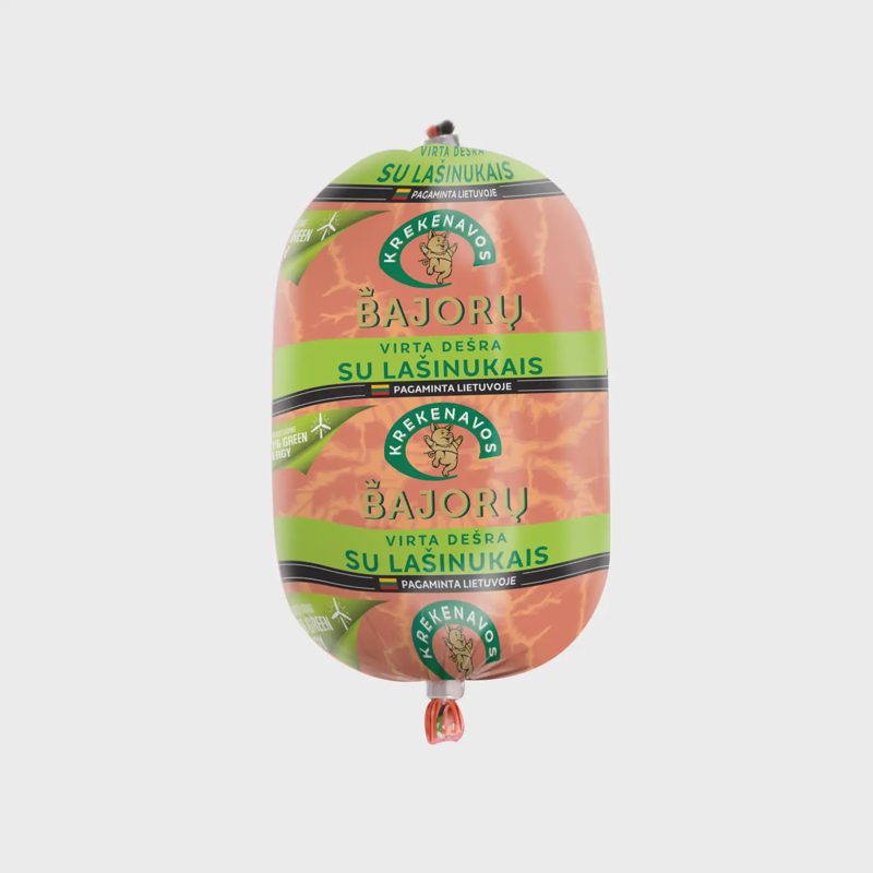 Virta BAJORŲ dešra su lašinukais, I r. 600 g