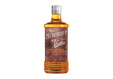 Degtinė NEMIROFF HONEY PEPPER, 40%, 0,7 l