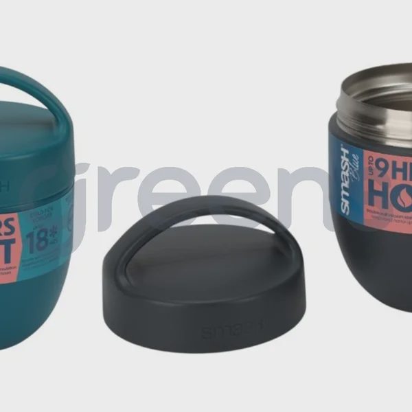 Smash Food Flask W Handle Ss 500ml