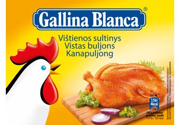 Vištienos sultinys GALLINA BLANCA, 15vnt,150g