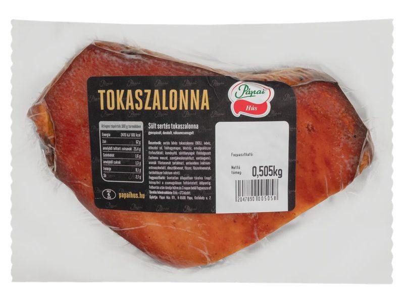Sült tokaszalonna