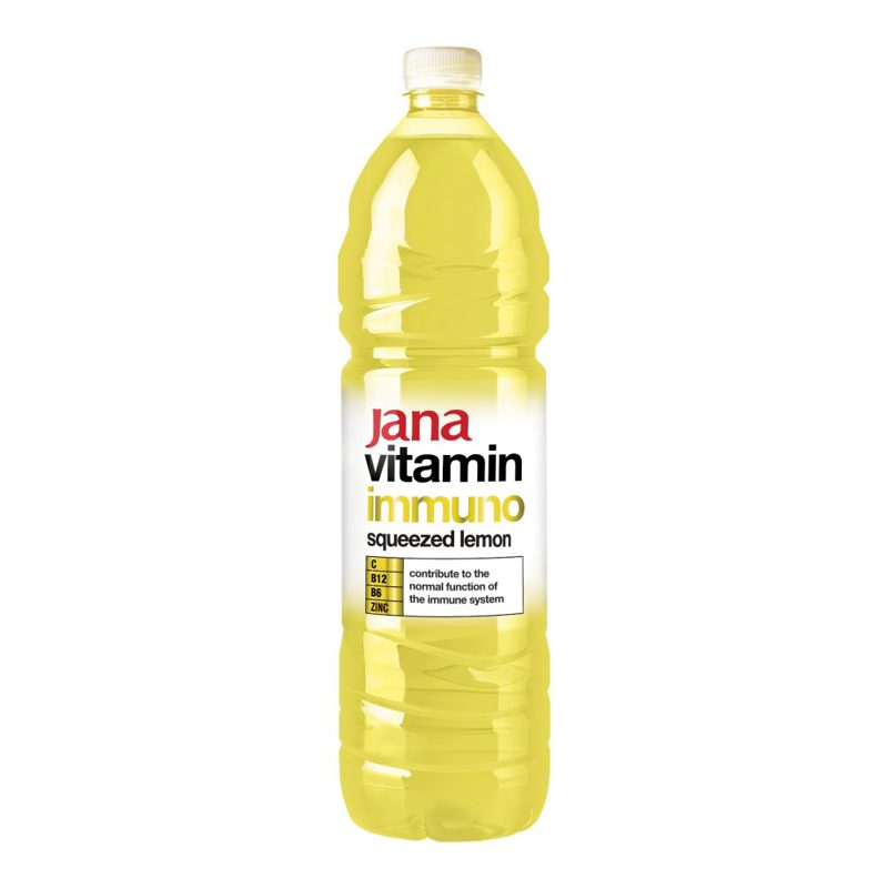 Jana Vitamin Immuno Aromatizirana voda Limun 1,5 l