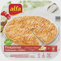 Alfa Πιπερόπιτα Τσαλακωτή Πηλίου Κατεψυγμένη 850gr