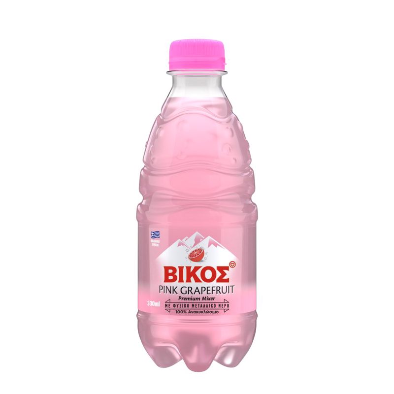 Ηβη Pink Grapefruit Xωρίς Ζάχαρη 330ml