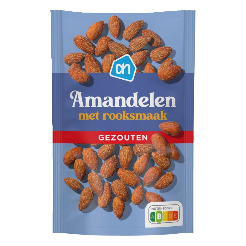 AH Amandelen met rooksmaak gezouten
